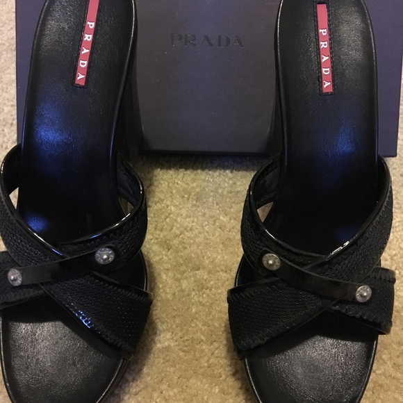 Women’s Prada Wedge Sandal - Picture 2 of 8